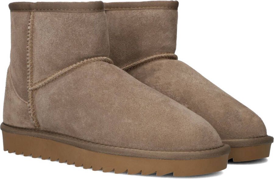 Colors Of California Taupe Vachtlaarzen Suede Boot