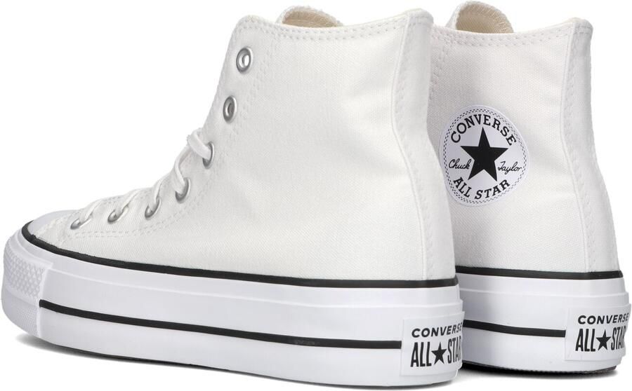 Converse Chuck Taylor All Star Platform High Leather Dames Schoenen White Textil Foot Locker - Foto 3