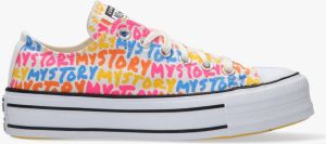 Converse Chuck Taylor All Star Double Stack Lift OX 'My Story' 570322C Wit Dames