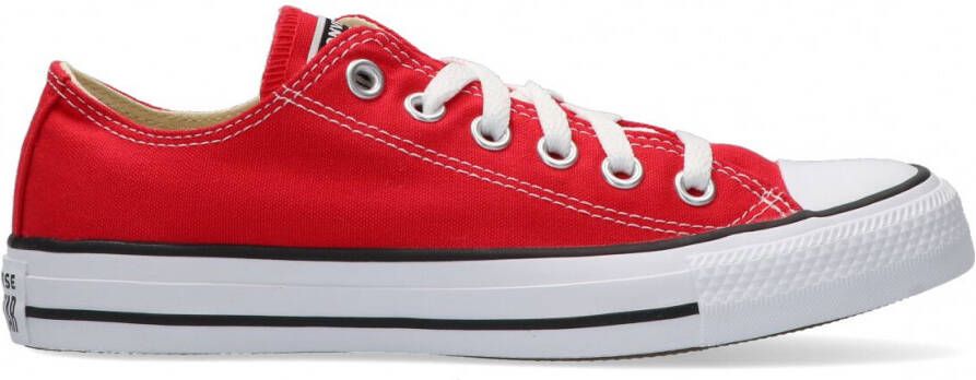 Converse Ctas Ox Schoenen Rood Maat: 42.5 Canvas Foot Locker