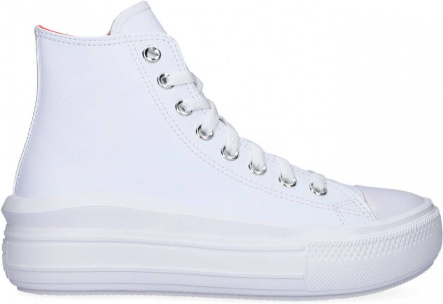 Converse Witte Chuck Taylor All Star Move Hoge Sneaker