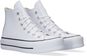 Converse Chuck Taylor All Star Platform High Leather Dames Schoenen White Textil Foot Locker