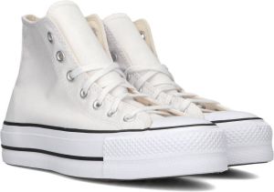 Converse Chuck Taylor All Star Platform High Leather Dames Schoenen White Textil Foot Locker