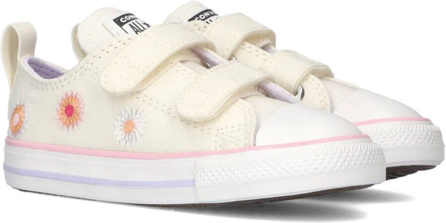 Converse Lage Sneakers CHUCK TAYLOR ALL STAR 2V-EGRET VINTAGE WHITE SUNRISE PINK