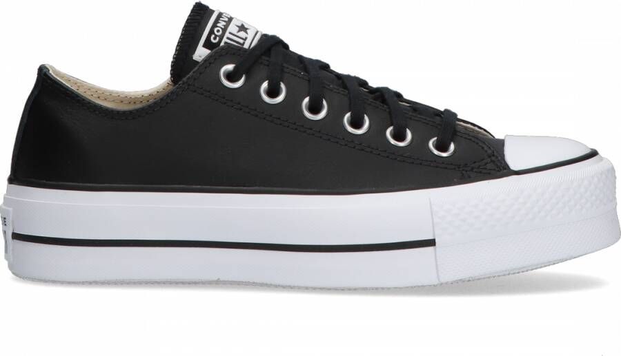 Converse Zwarte Chuck Taylor All Star Lift Ox Lage Sneakers
