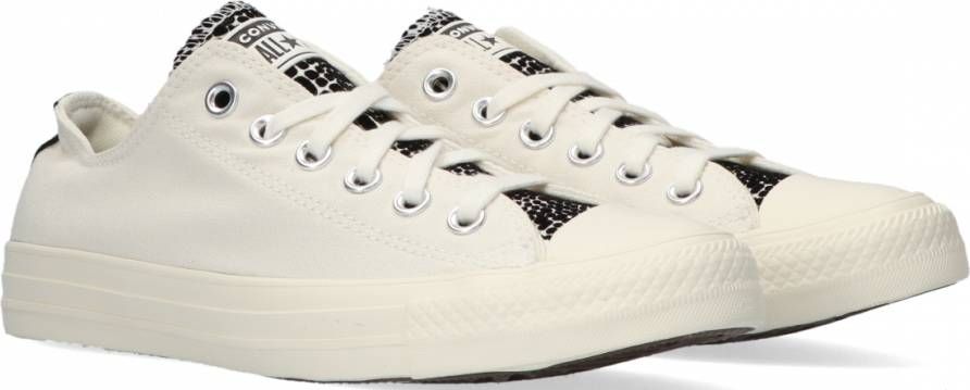 Converse Witte Lage Sneaker Chuck Taylor All Star Croc Ox