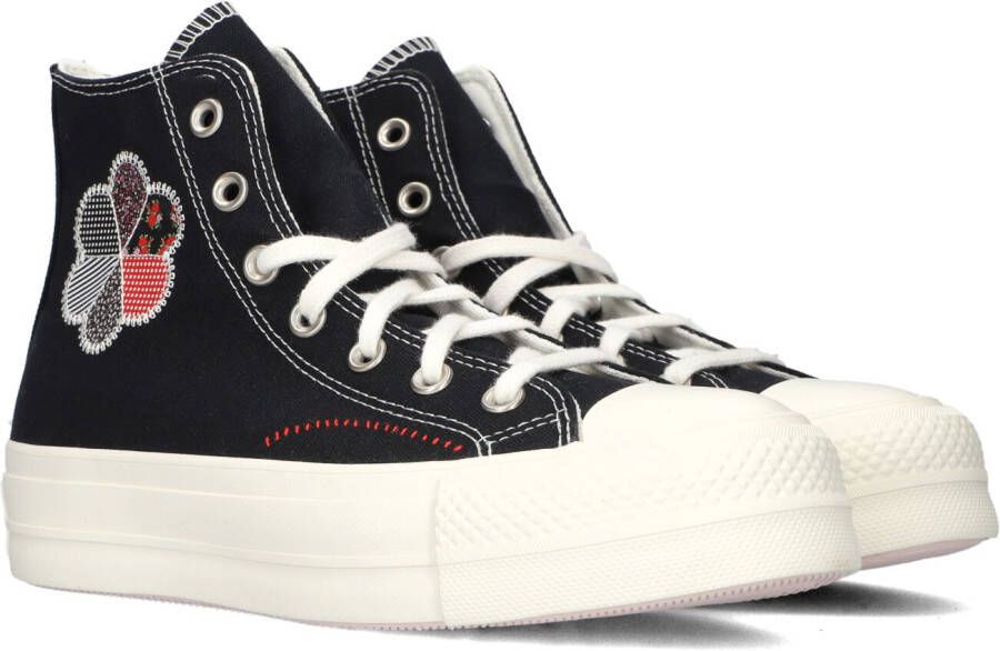 Converse Zwarte Hoge Sneaker Chuck Taylor All Star Lift Hi