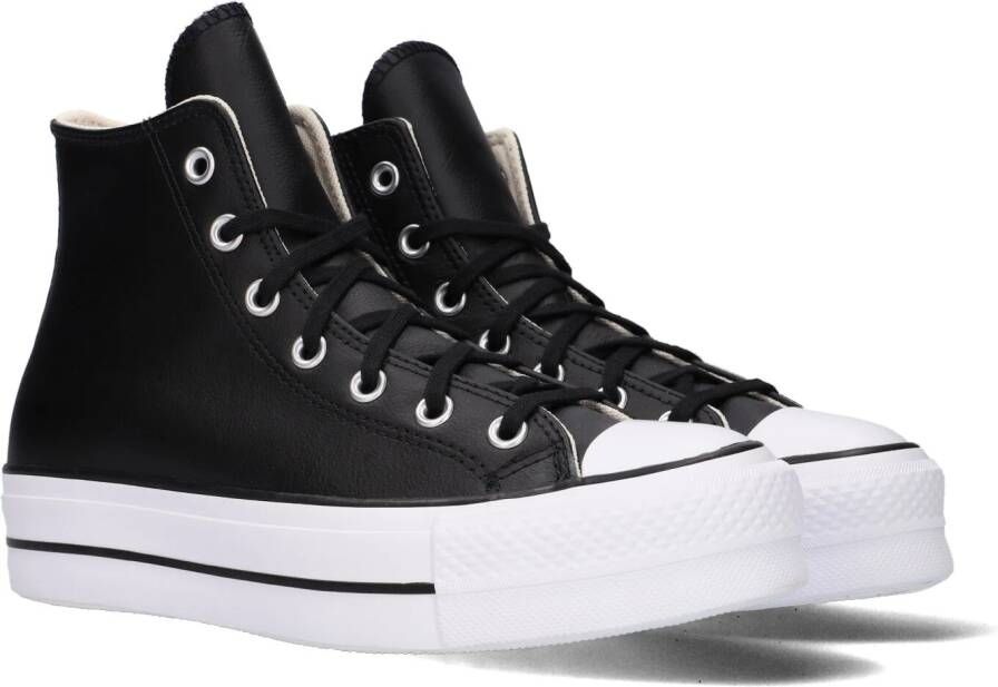 Converse Chuck Taylor All Star Lift Clean Hi Fashion sneakers Schoenen black black white maat: 38 beschikbare maaten:36.5 37.5 38 39.5 40 41