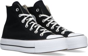 Converse Ctas Lift Hi Womens Black White White Schoenmaat 39+ Sneakers 560845C