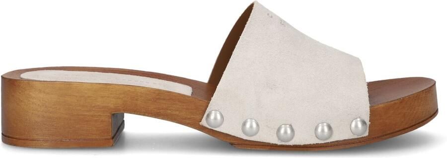 COPENHAGEN STUDIOS Slippers Dames Cph798 Maat: 37 Materiaal: Suède Kleur: Beige - Foto 4