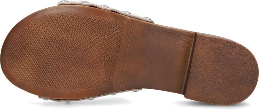 COPENHAGEN STUDIOS Slippers Dames Cph798 Maat: 37 Materiaal: Suède Kleur: Beige - Foto 3