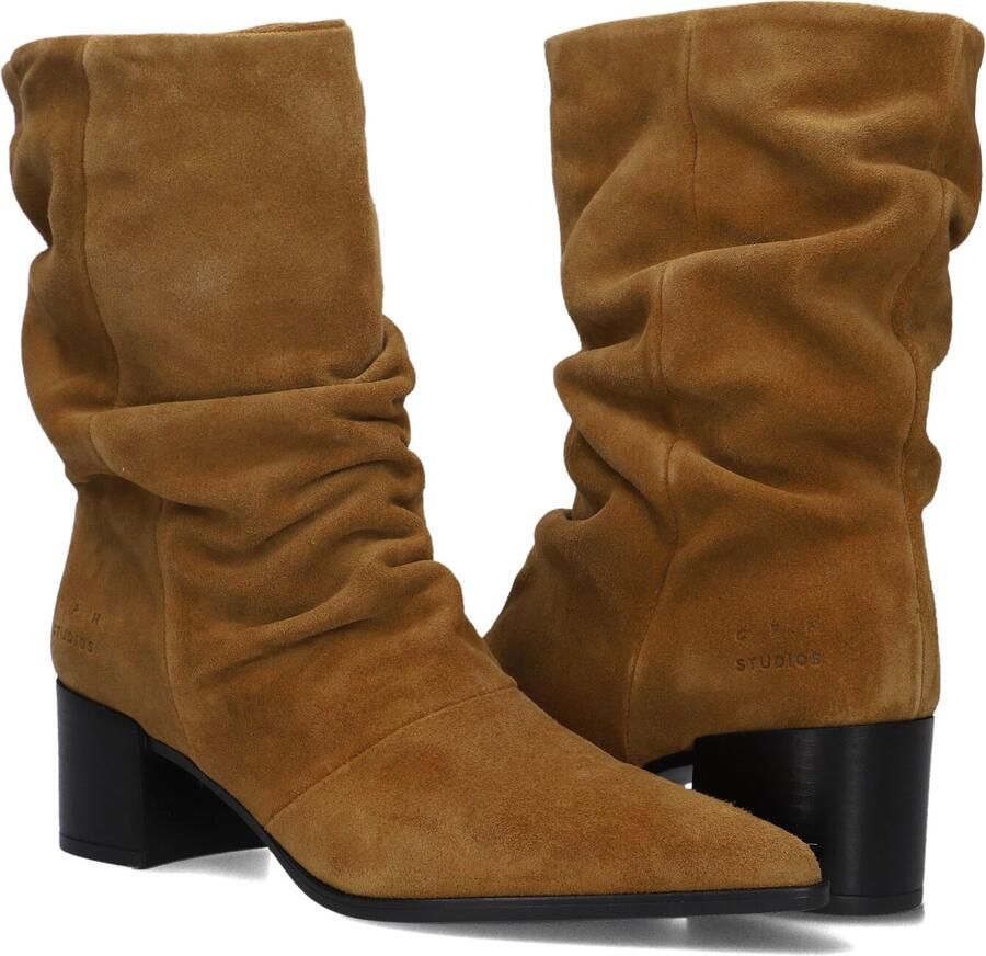 Copenhagen Studios Cph292 Enkellaarsjes Dames Camel - Foto 3