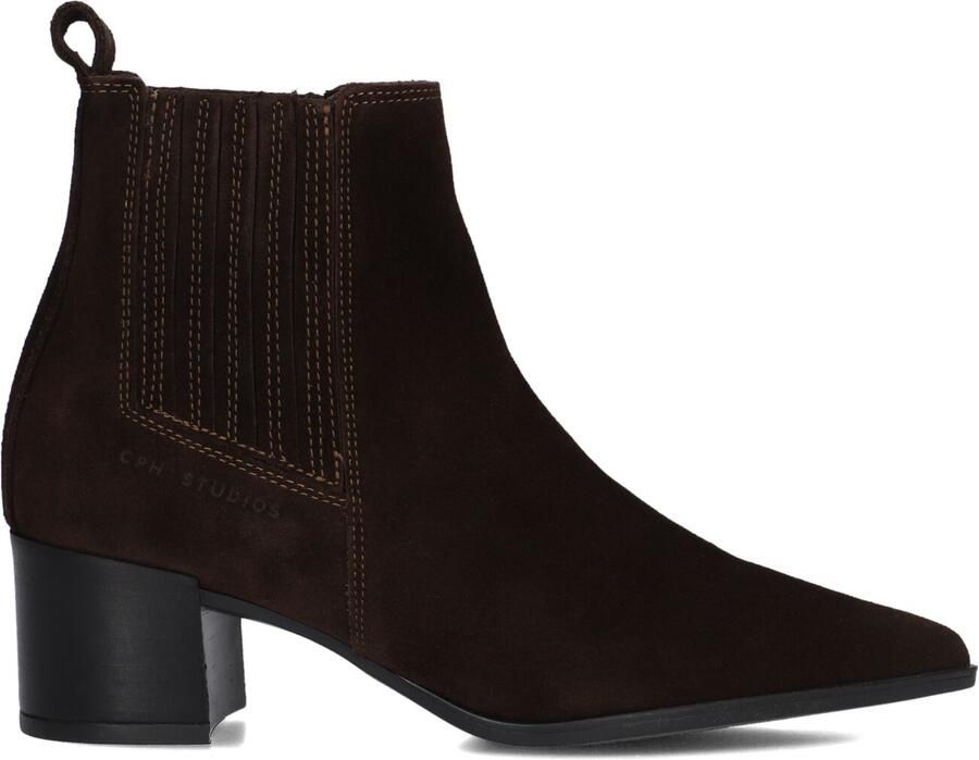 Copenhagen Studios Cph298 Enkellaarsjes Enkelboots Dames Bruin - Foto 3