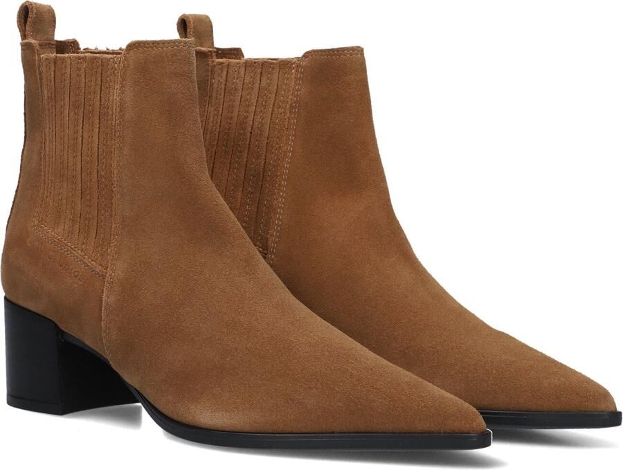 COPENHAGEN STUDIOS Enkellaarsjes Dames Cph298 Suède Cognac