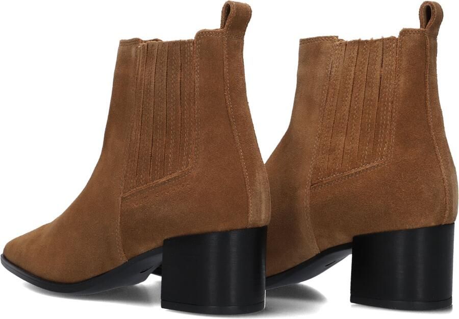 COPENHAGEN STUDIOS Enkellaarsjes Dames Cph298 Suède Cognac - Foto 4