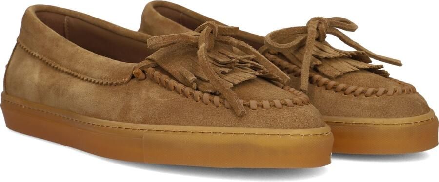 COPENHAGEN STUDIOS Loafers Dames Cph365 Maat: 38 Materiaal: Suède Kleur: Camel