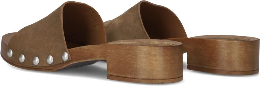 COPENHAGEN STUDIOS Slippers Dames Cph798 Maat: 39 Materiaal: Suède Kleur: Camel - Foto 5