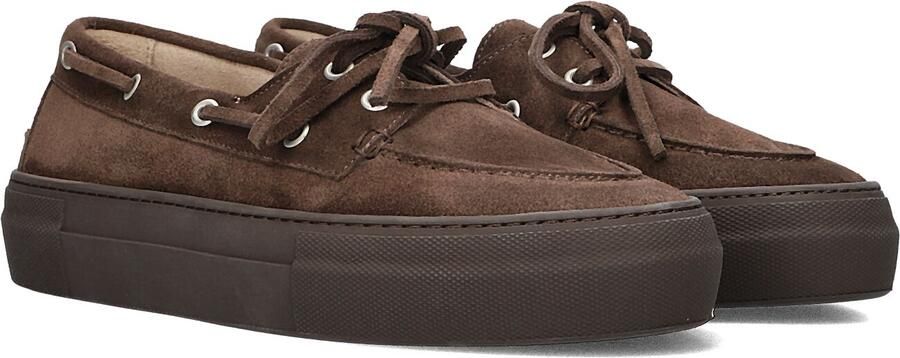 COPENHAGEN STUDIOS Veterschoenen Dames Cph177 Maat: 36 Materiaal: Suède Kleur: Bruin - Foto 2