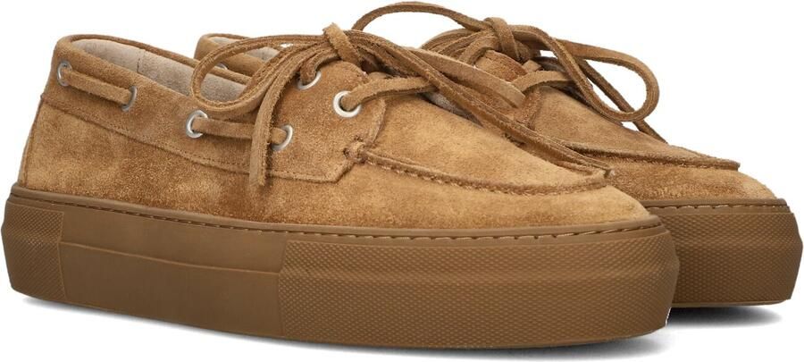 COPENHAGEN STUDIOS Veterschoenen Dames Cph177 Maat: 41 Materiaal: Suède Kleur: Camel - Foto 2