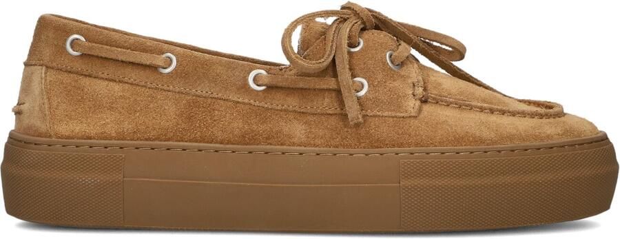 COPENHAGEN STUDIOS Veterschoenen Dames Cph177 Maat: 41 Materiaal: Suède Kleur: Camel - Foto 3