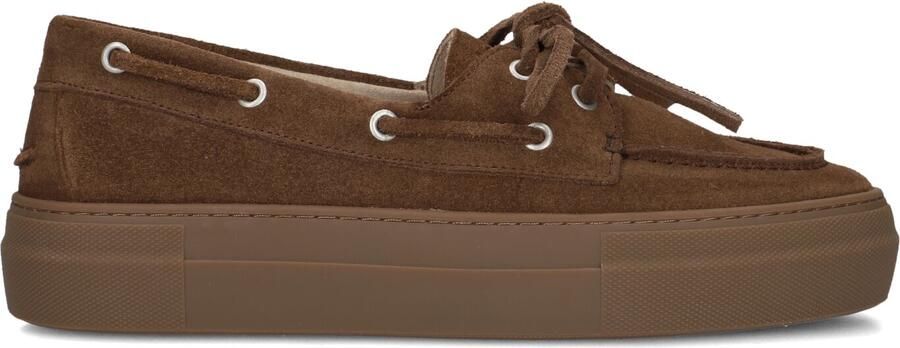 COPENHAGEN STUDIOS Veterschoenen Dames Cph177 Maat: 38 Materiaal: Suède Kleur: Bruin - Foto 3