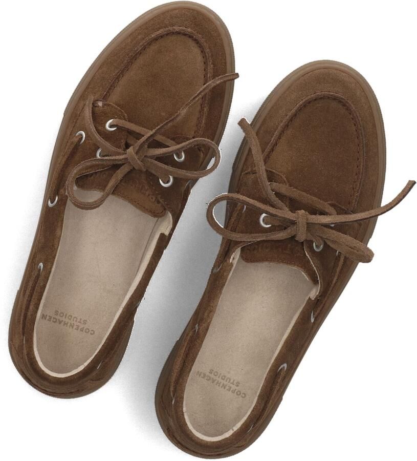 COPENHAGEN STUDIOS Veterschoenen Dames Cph177 Maat: 38 Materiaal: Suède Kleur: Bruin - Foto 2