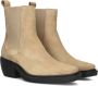COPENHAGEN STUDIOS Chelsea Boots Dames Cph236 Maat: 38 Materiaal: Suède Kleur: Beige - Thumbnail 1
