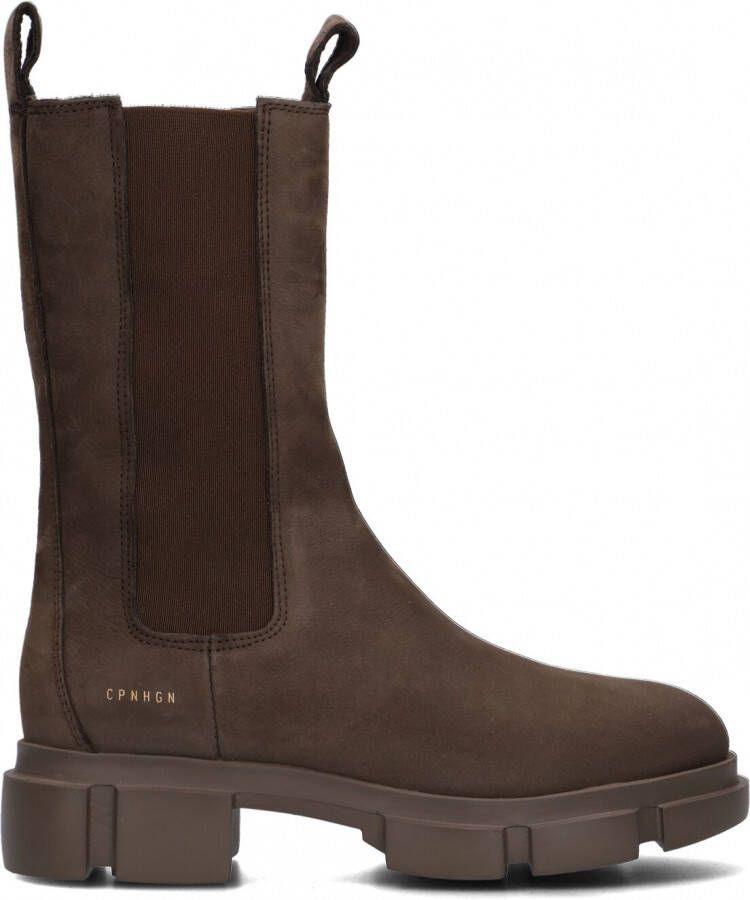 COPENHAGEN STUDIOS Chelsea Boots Dames Cph500 Maat: 36 Materiaal: Nubuck Kleur: Bruin