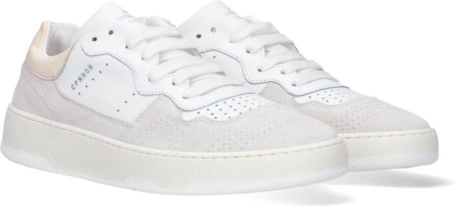 Copenhagen Sneakers CPH461 leather mix Sneakers white butter in grijs