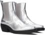 COPENHAGEN STUDIOS Enkellaarsjes Dames Cph232 Maat: 38 Materiaal: Leer Kleur: Zilver - Thumbnail 1