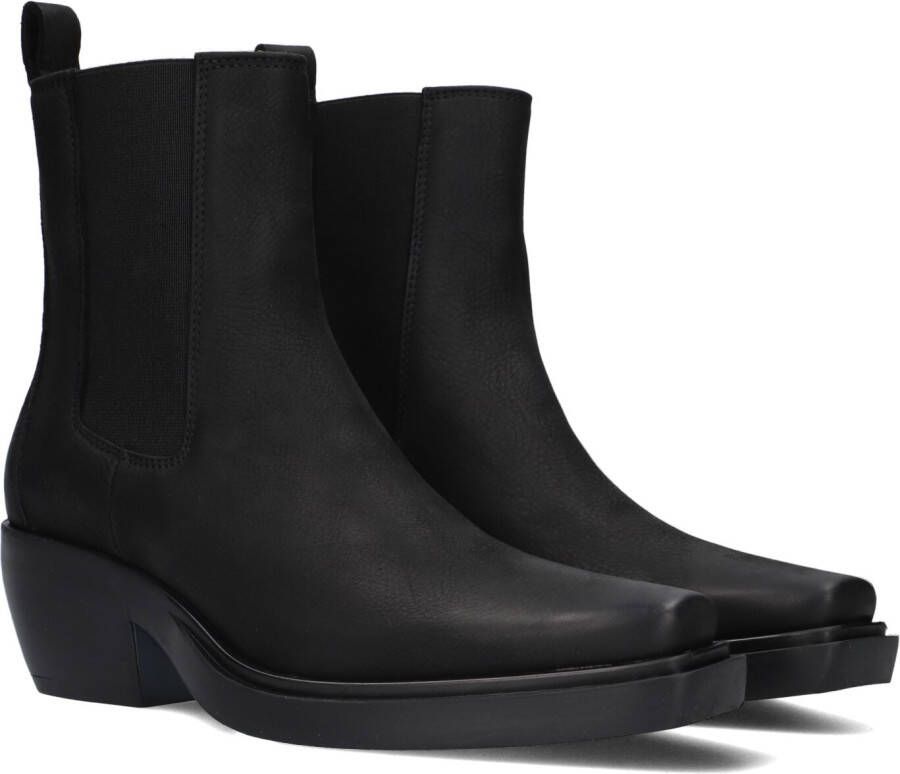 Copenhagen Shoes Stijlvolle Zwarte Enkellaarzen Aw23 Black Dames