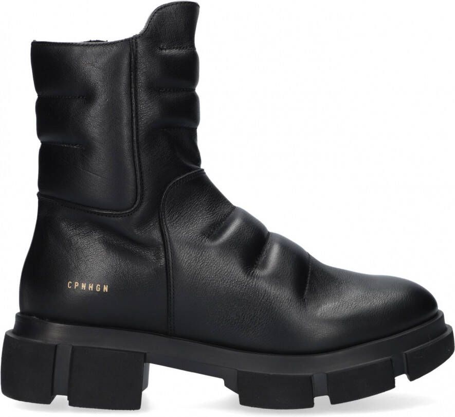 Copenhagen Boots & laarzen CPH546 Biker Boot Calf Leather in zwart