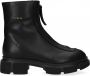 Copenhagen Shoes Dames Enkellaarzen Cph525 Vitello Zwart Black Dames - Thumbnail 1