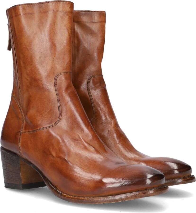 CORDWAINER Cowboylaarzen Dames 40007 Maat: 37 Materiaal: Leer Kleur: Cognac