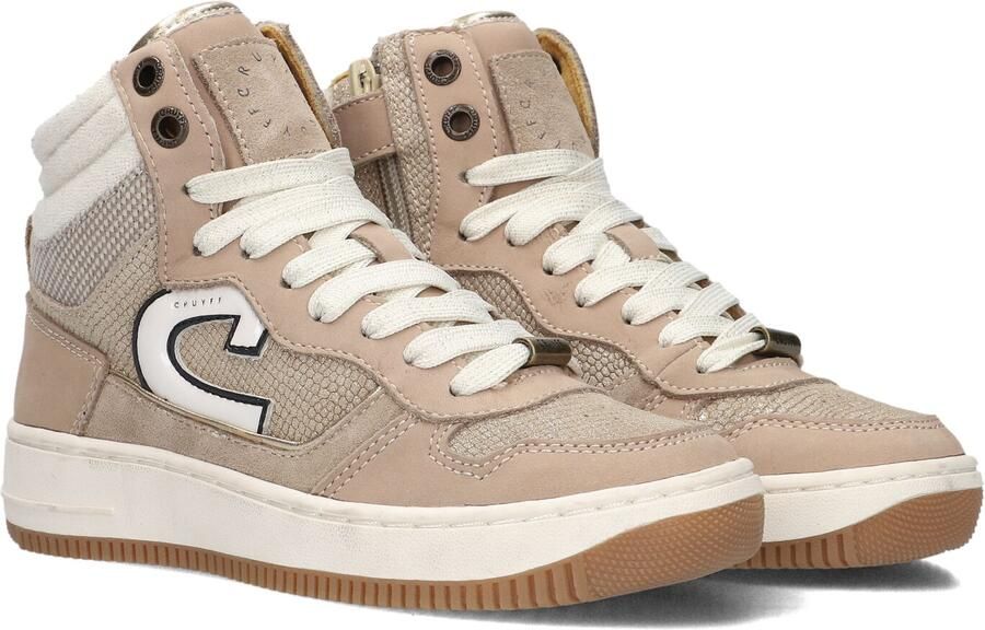 Cruyff Junior Campo High Sneakers Meisjes Beige