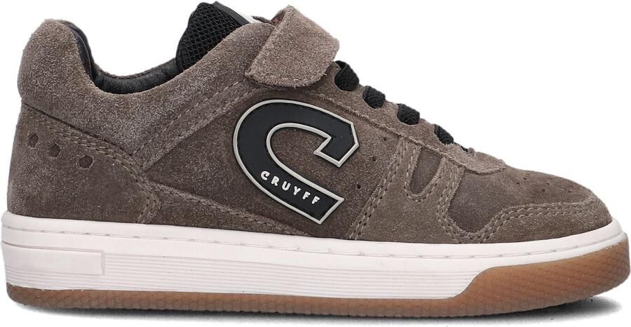 Cruyff suède sneakers bruin zwart Sneaker van