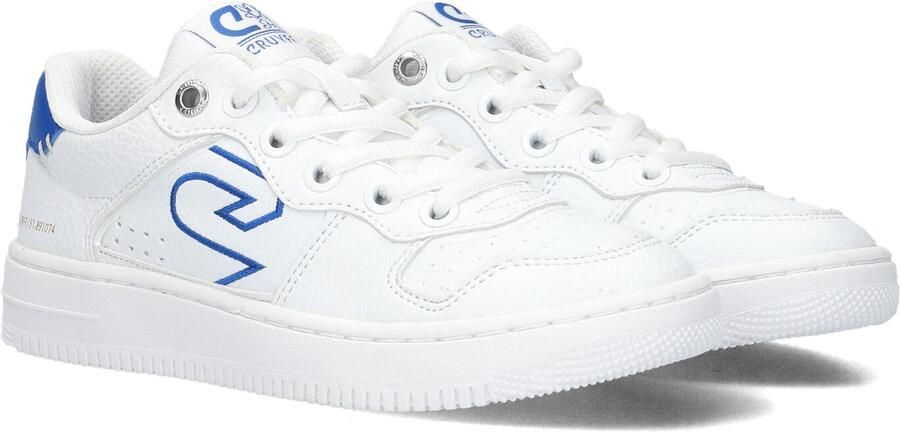 Cruyff Junior Jongens Sneakers Royal C Leren Lage sneakers Wit