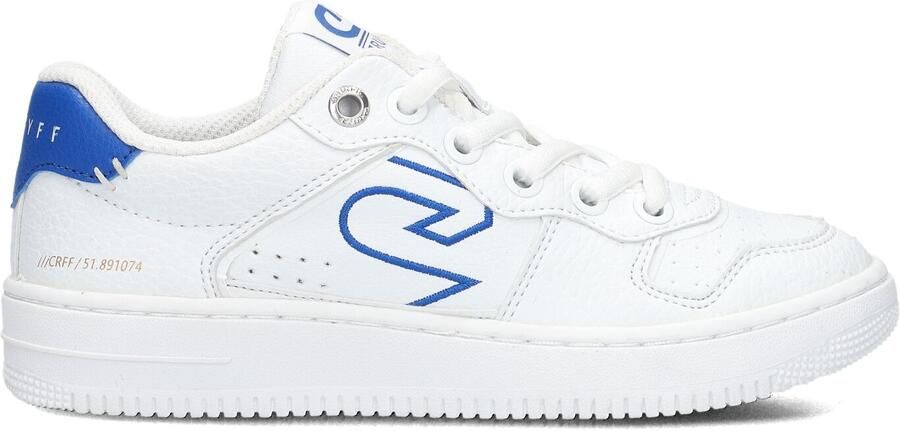 Cruyff Junior Jongens Sneakers Royal C Leren Lage sneakers Wit