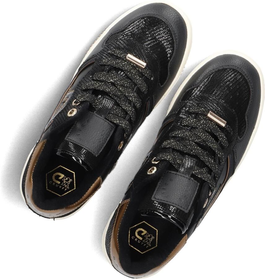 Cruyff Junior Campo Low Sneakers Meisjes Leren Sneaker Zwart - Foto 2