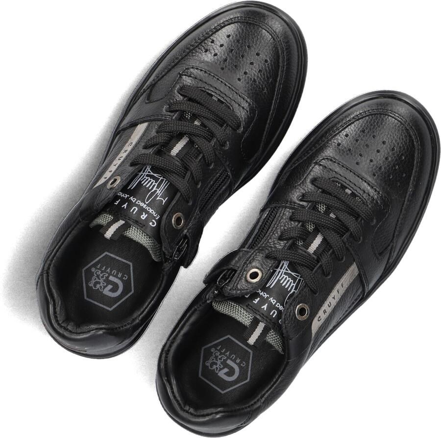 Cruyff Junior Endorsed Sneakers Jongens Leren Sneaker Zwart - Foto 3