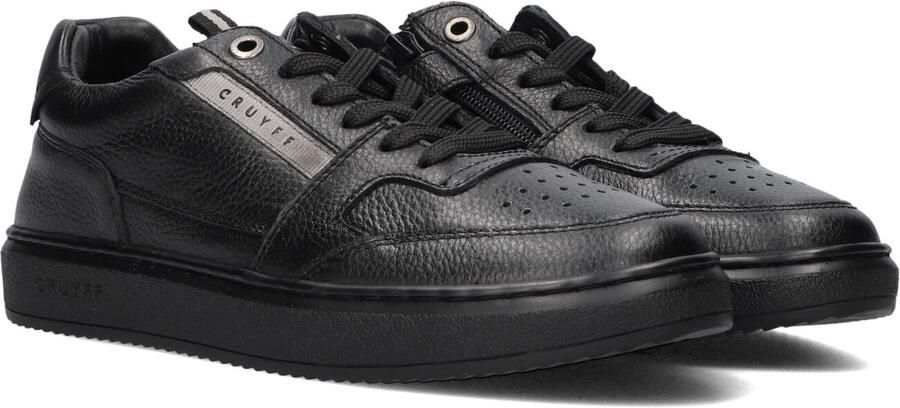 Cruyff Junior Endorsed Sneakers Jongens Leren Sneaker Zwart