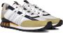 Cruyff Fearia Hex Micro Ripstop Suede Lt. Grey Lawn Green Sneakers Wit Heren - Thumbnail 1