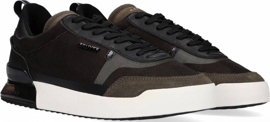 Cruyff Contra Olive Black Platform sneakers