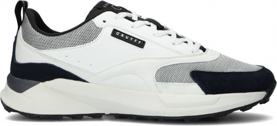 Cruyff Witte Synkronized Lage Sneakers