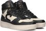 Cruyff Beige High Top Sneakers met Zwarte Accenten Black Heren - Thumbnail 1