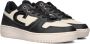 Cruyff Campo Low Lux Black Cream Zwart Leer Lage sneakers Dames - Thumbnail 1