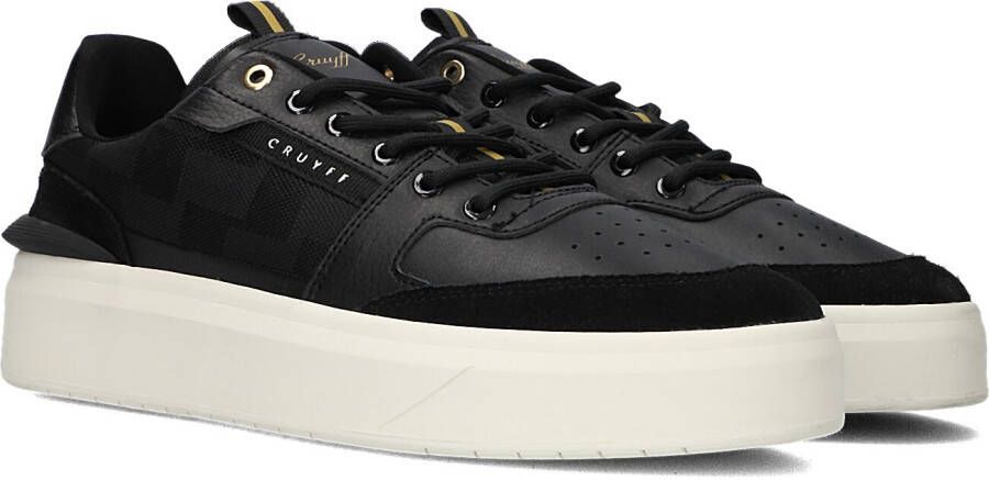 Cruyff Endorsed Tennis Lage sneakers Leren Sneaker Heren Zwart