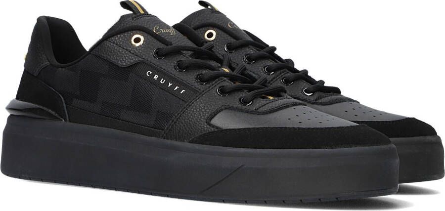 Cruyff Endorsed Tennis Zwart Leer Lage sneakers Heren