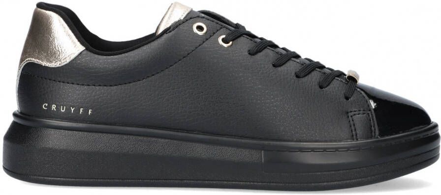 Cruyff Pace Black Gold Platform sneakers