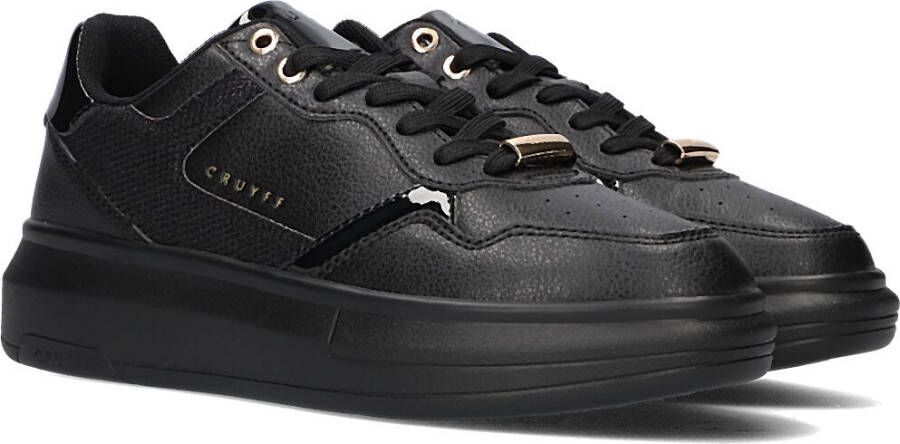 Cruyff Zwarte Lage Sneakers Pace Court Black Dames